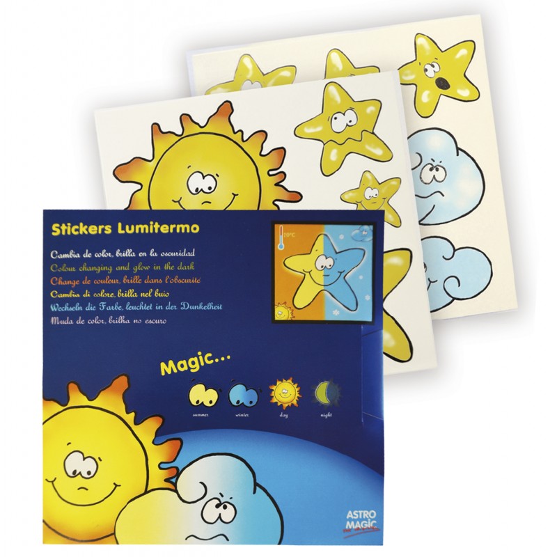 Stickers Sol y Luna