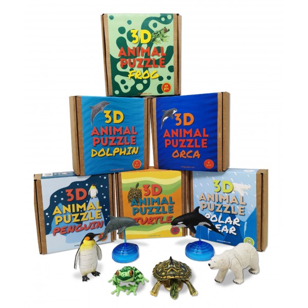 Puzzle Tortuga 3D
