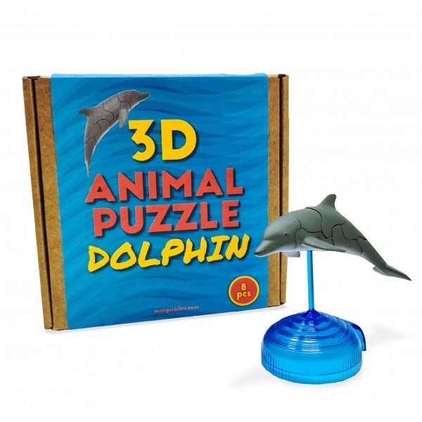 Puzzle 3D Delfín