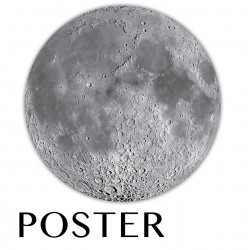 Póster Luna Gigante